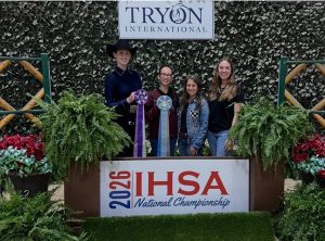 The Equestrian Team at nationals.