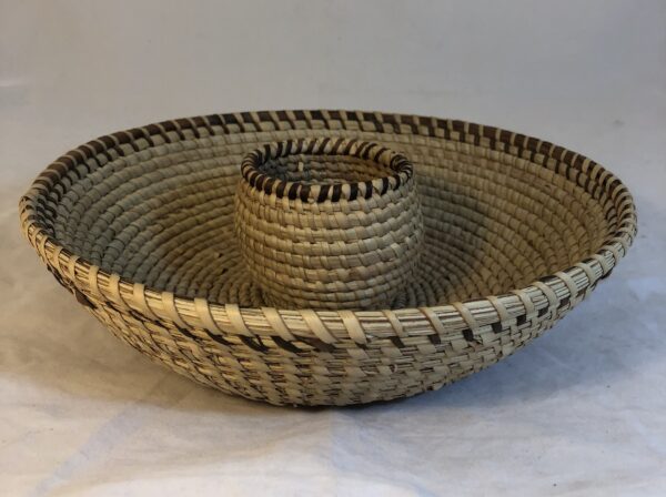 Image of Basket with Center Bowl