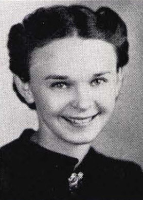 Inez Bowman in the 1940 Ozarko.