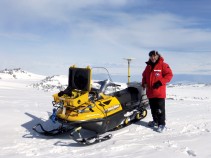 Dr. Kevin Mickus studies the geophysics of Antarctica.