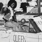 Sheila Bouie-Sledge riding in the parade
