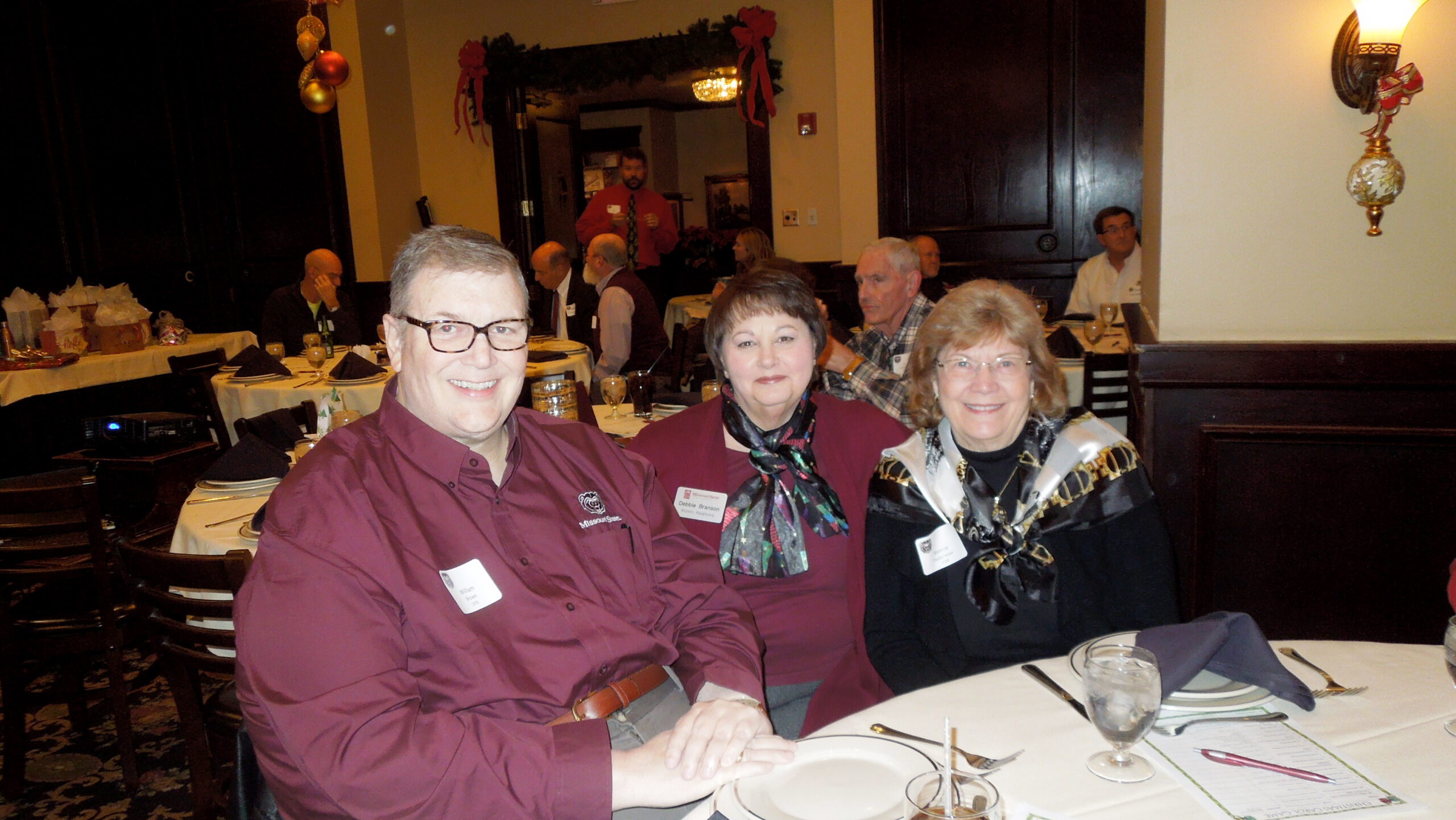 Alumni at St.Louis MarooNation holiday party