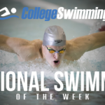 CollegeSwiming National Swimmer of the week