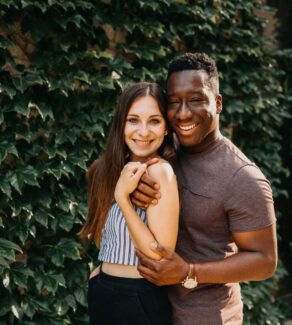 The lovely couple