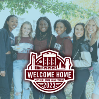 MSU Homecoming 2023 Instagram, Facebook and Twitter Profile Picture with group of ladies