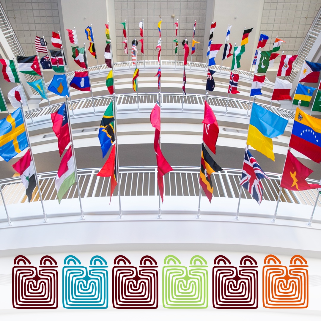 Instagram: International flags