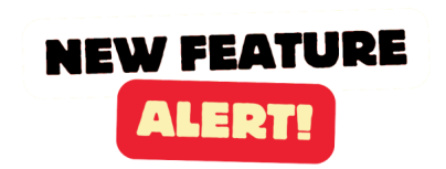 New Feature Alert!
