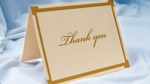 Thank-you card