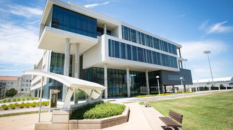 College of Business inside Glass Hall