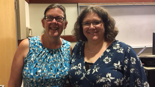Drs. Tammy Jahnke and Mary Krause
