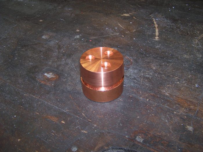 Copper insert