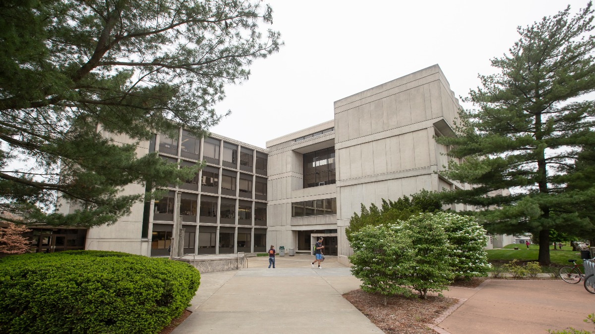 Temple Hall, home of the College of Natural and Applied Sciences at the Missouri State University Springfield campus.