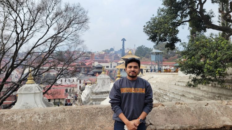 Dr. Asif Ishtiaque, assistant professor in the School of Earth, Environment and Sustainability in Nepal.