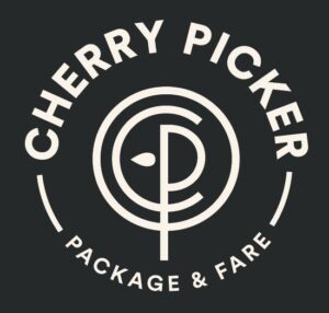 The Cherry Picker Package & Fare logo.