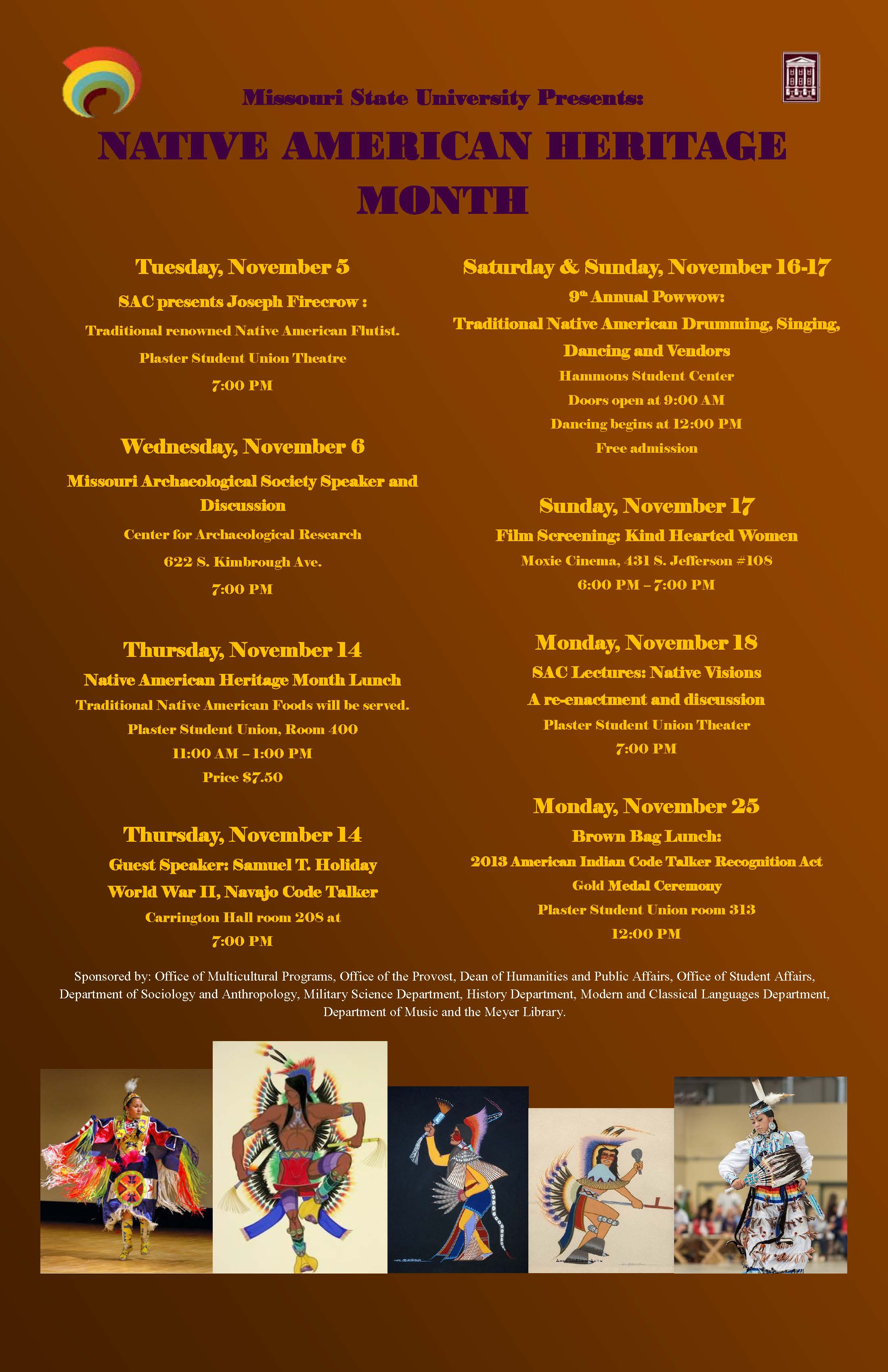 SAC : Events : Native American Heritage Month