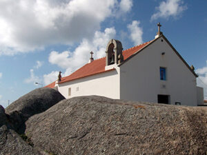 Photo of St. Andrew's chapel at St. Andrew's cape in Portugal