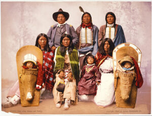 Native American family portrait