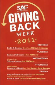 SAC Giving Back Week 2011