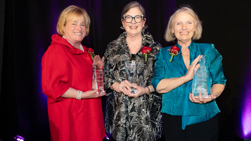 Karla Eslinger, Nancy Allen and Tess Harper