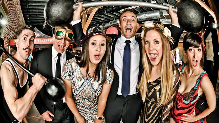 MarooNation Ball attendees having fun