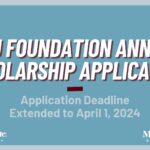 the MSU Foundation Annual Scholarship Application deadline has been extended from March 1 to April 1.