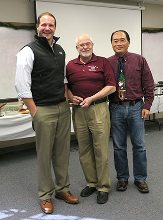 The admins - Jeff Gettys (left), Dr. Cheek and Dr. Hwang.
