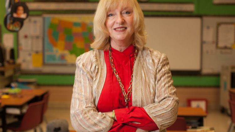 Julie Masterson in classroom