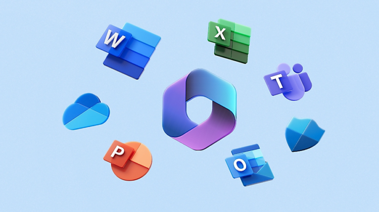 Microsoft 365 Logo and Office icons