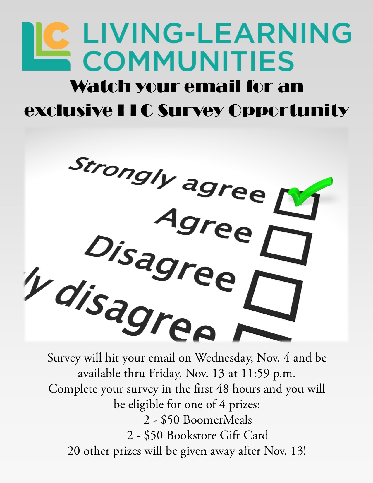 2015 LLC Survey Publicity