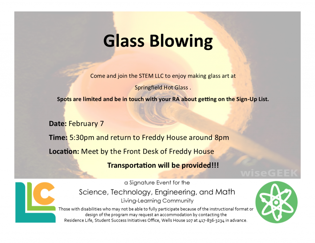 Glass Blowing - STEM