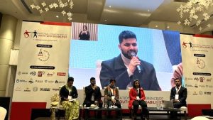 Madhusudan Ghimire speaks as a panelist on SRHR and access to mental health services at the National Conference of Youth with Disabilities.