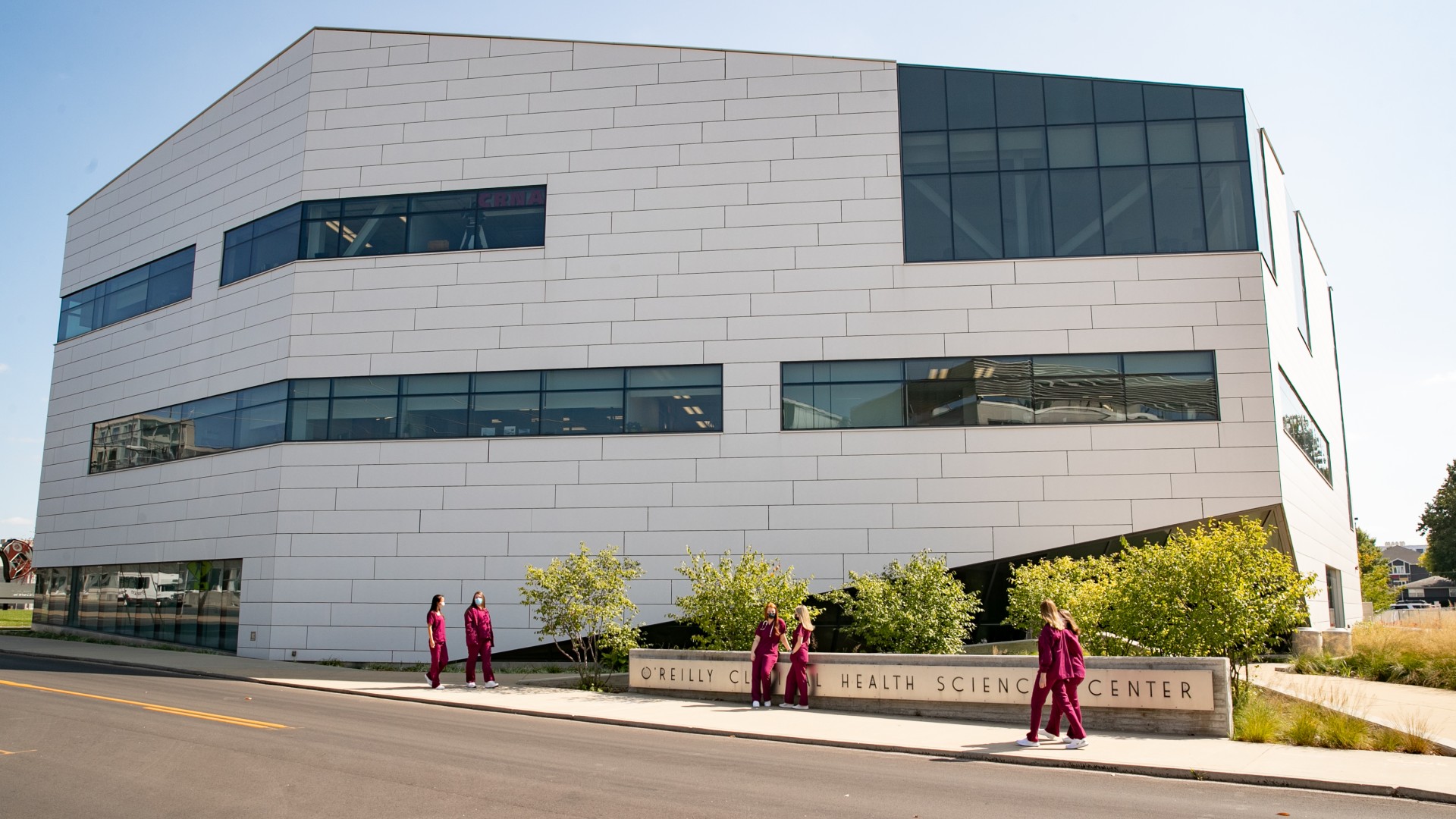 The O'Reilly Clinical Health Sciences Center.