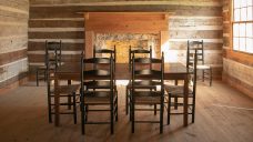 Interior of Jacob Wolf House