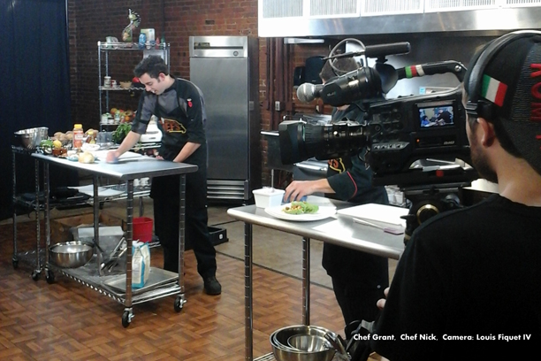 filming Show Me Chefs