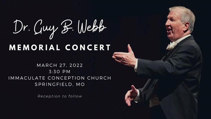 Guy B. Webb Memorial Concert photo