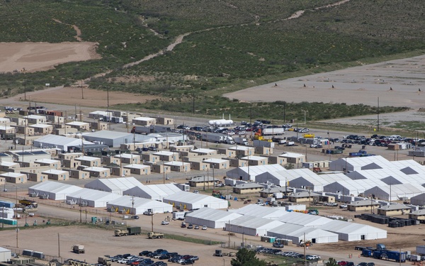 overview of military camp Doña Ana