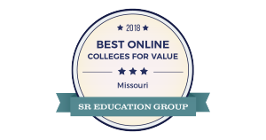 Badge for Best Online Colleges for Value