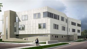 Renderings of new health and wellness center
