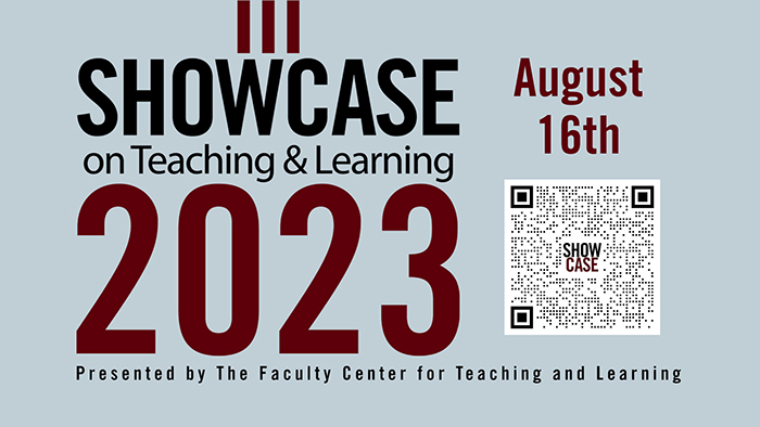showcase on teaching and learning 2023 August 16 Faculty Center for Teaching and Learning