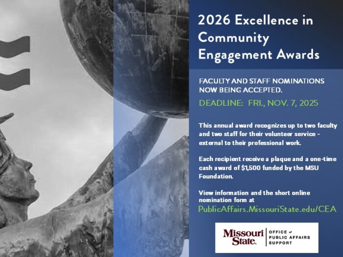 picture of citizen scholar with award information