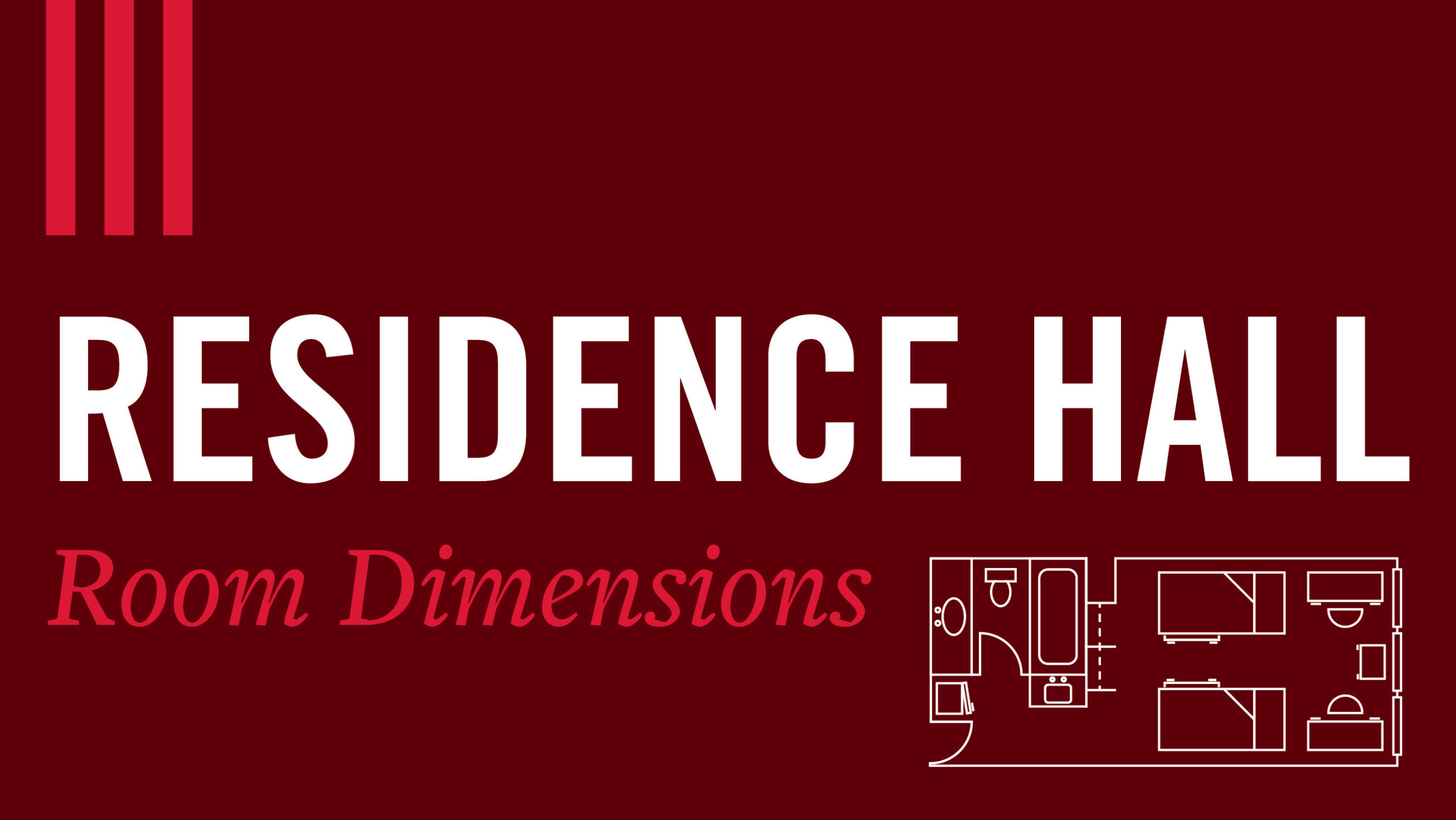 Residence Hall Room Dimensions