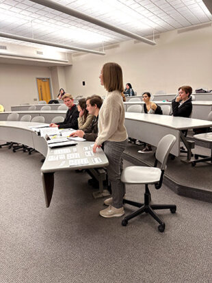 Students in classroom