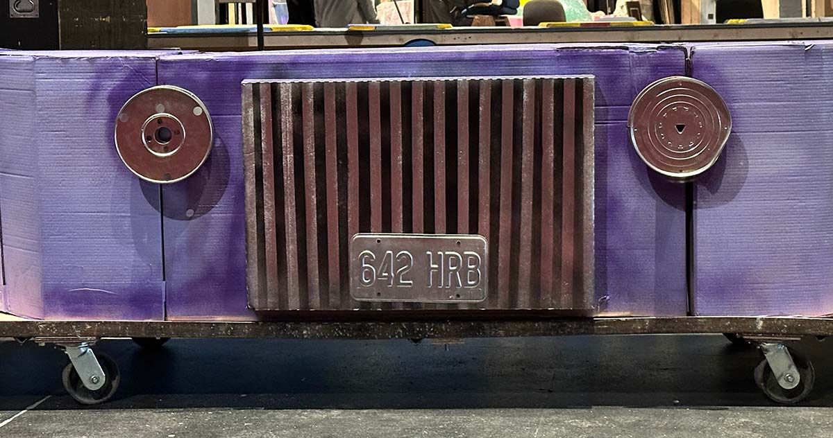 Theatrical prop of car
