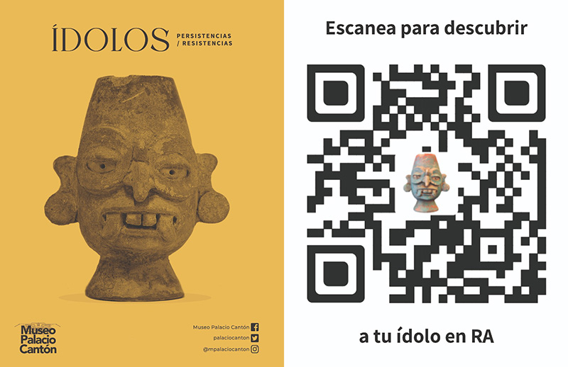 QR code of AR scans
