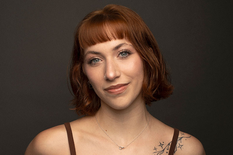 Head shot of female actor
