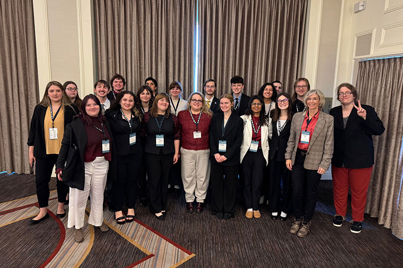 Group photo of attendees at a conference