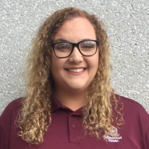 Savannah Culver, Assistant Residence Hall Director, Masters Student in the SAHE (Student Affairs in Higher Education) Program.