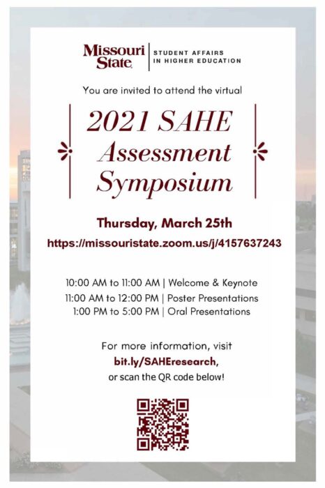 2021 SAHE Assessment Symposium