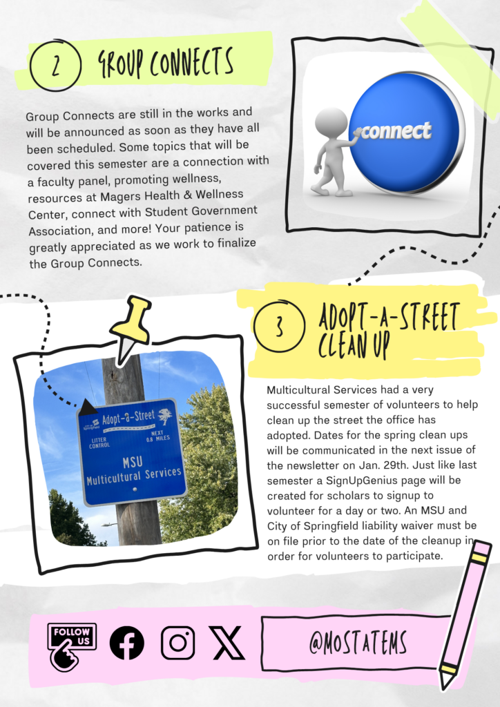 Newsletter backside