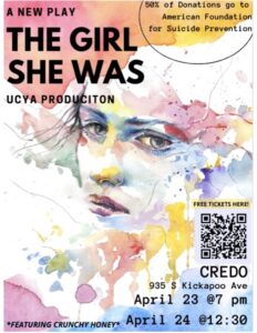 "The Girl She Was" Flyer